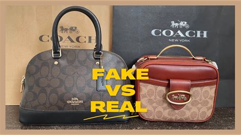 coach bag fake or real|authentic coach handbags.